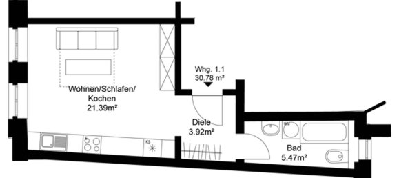 Studio in Leipzig, Germany No. 341390 15