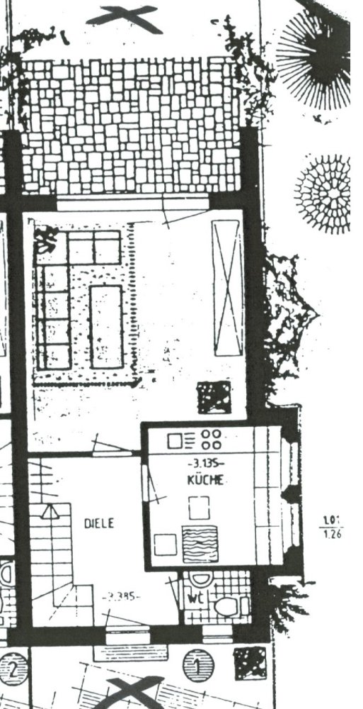 Moradia em banda de 3 divisões em Aurich, Germany N.º 52416