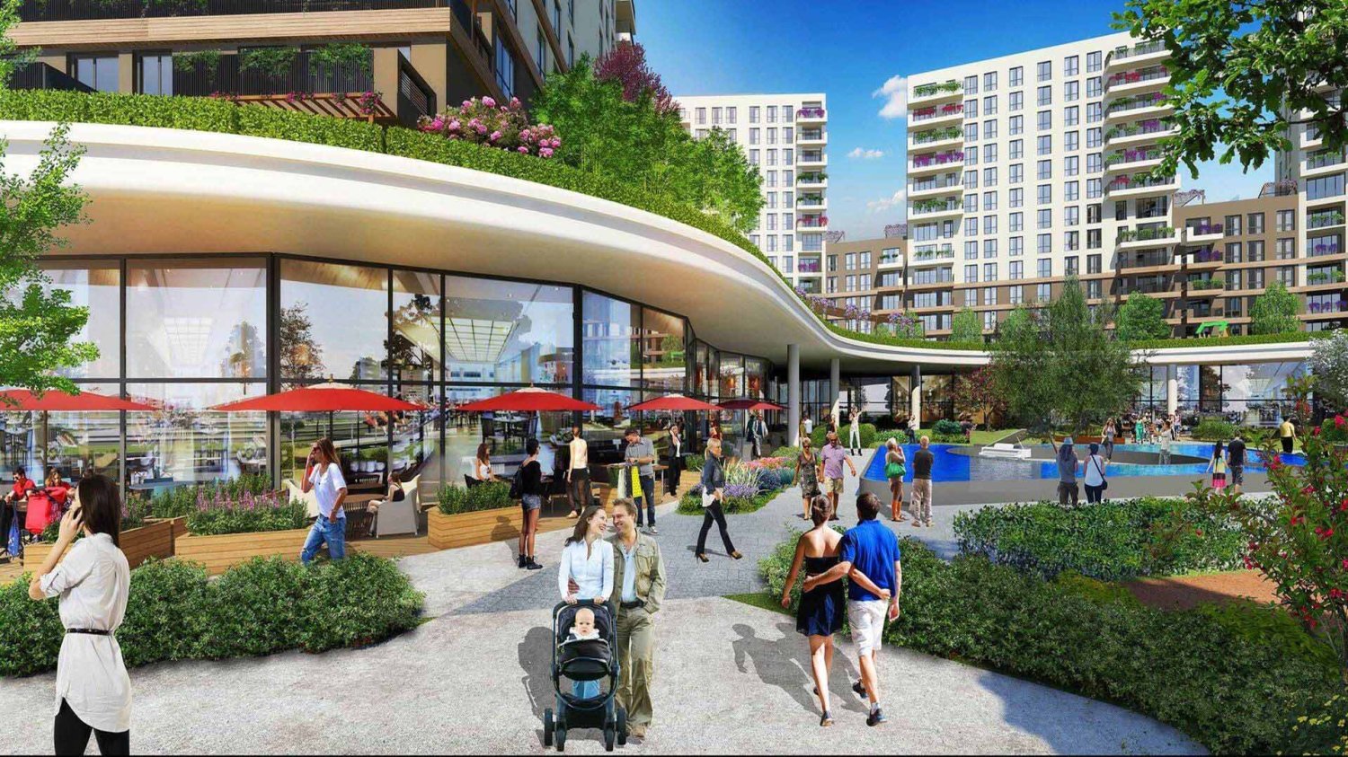 Appartement 2+1 à Metrolife Sancaktepe, Istanbul, Turkey No. 36692