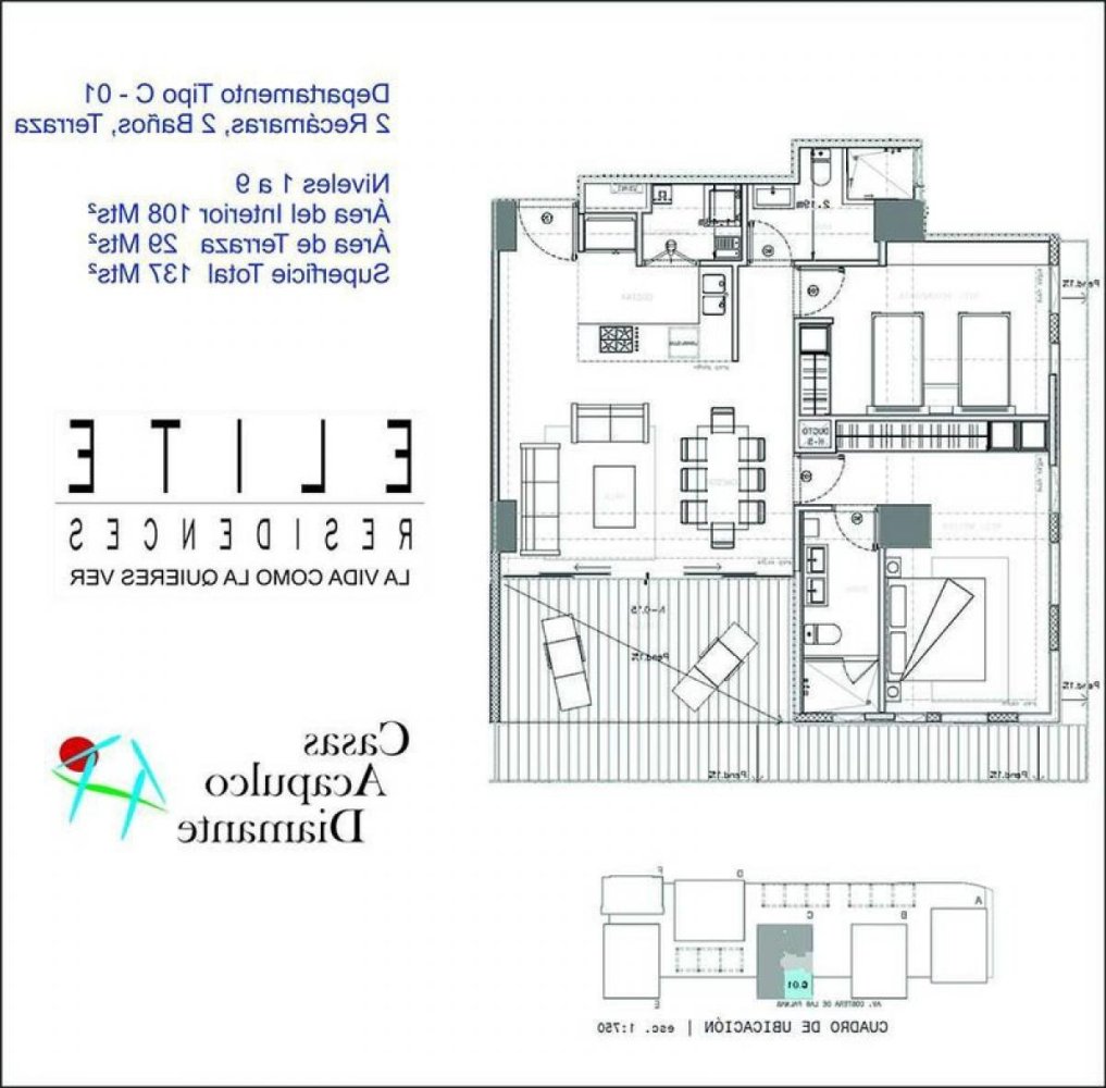2 bedrooms Apartment in Guerrero, Mexico No. 150348