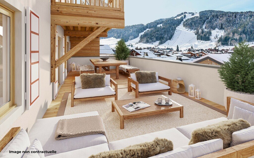 Apartamento de 2 dormitorios en Morzine, France No. 1295
