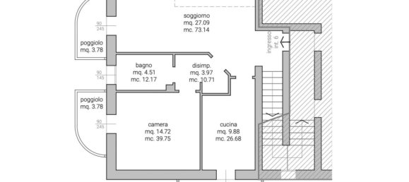 6 bedrooms Duplex in Vigodarzere, Italy No. 370210 27