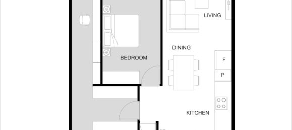 Квартира с 2 спальнями в Footscray, Австралия № 427 24