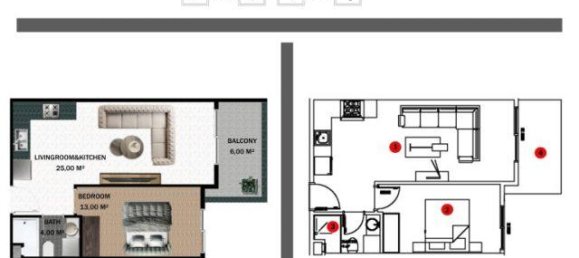 2 rooms Penthouse in Alanya, Turkey No. 29874 19