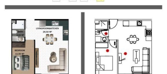 2 rooms Penthouse in Alanya, Turkey No. 29874 24