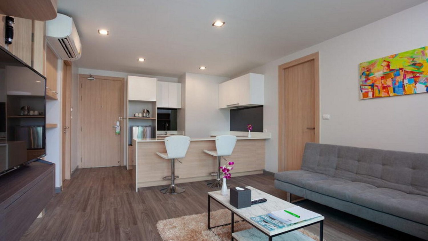 Apartamento com 1 quarto em condomínio em Phuket, Thailand N.º 30270