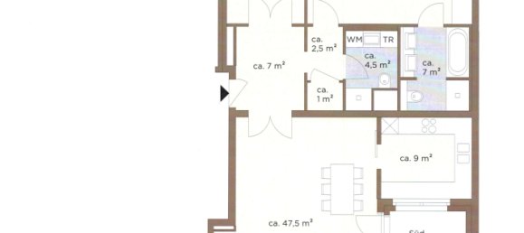 2 غرف نوم شقة في Mitte, Germany رقم 14137 26