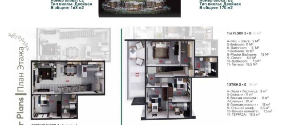 4 rooms Villa in Kargicak, Turkey No. 10158 21