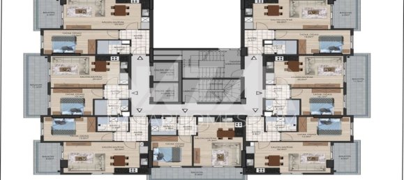 شقة 1+1 في Alanya, Turkey رقم 14454 9