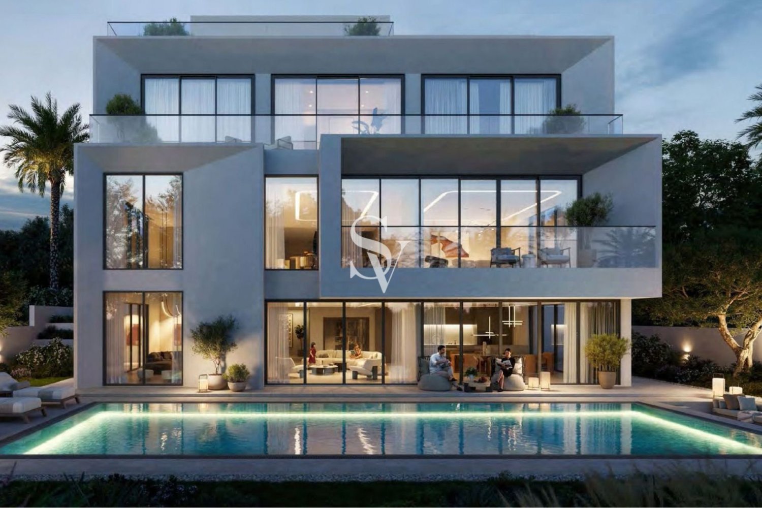 4 dormitorios villa en venta en Dubai, UAE № 114556