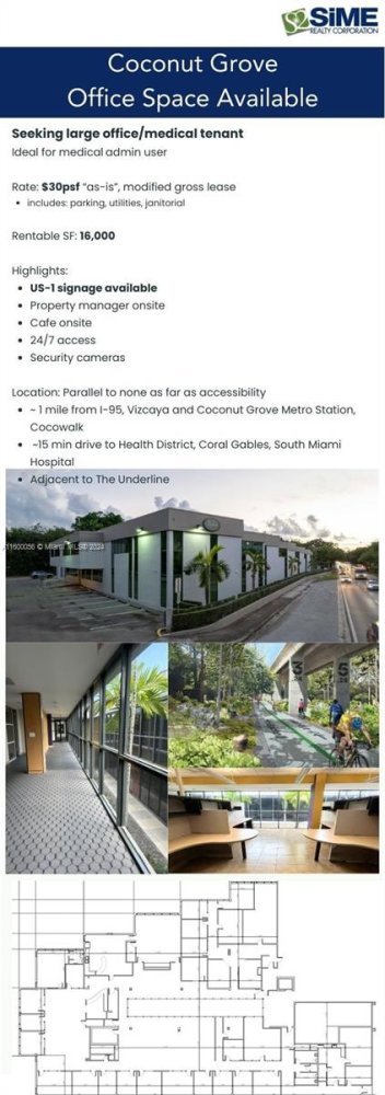 oficina en alquiler en Miami, Miami-Dade, Florida, USA № 613912