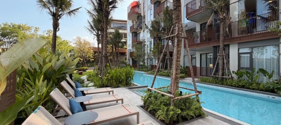 Кондоминиум  с 1 спальней в Банг Тао, Таиланд № 8573 12