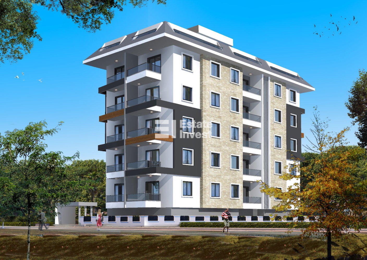 Apartamento 2+1 em Alanya, Turkey N.º 26500