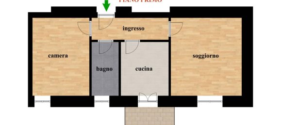 Apartamento de 2 habitaciónes en Rome, Italy No. 40817 13