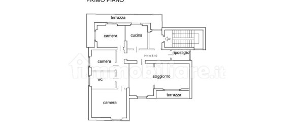 3 Schlafzimmer Wohnung in Pomarance, Italy, Nr. 349640 6