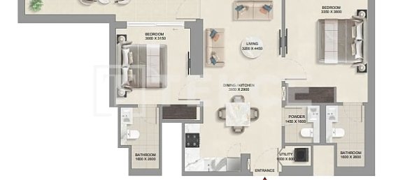 2 غرف نوم شقة في أم القيوين, UAE رقم 104923 20