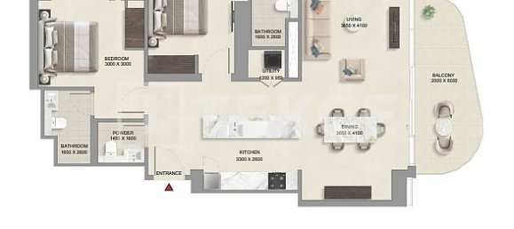 2 غرف نوم شقة في أم القيوين, UAE رقم 104923 24