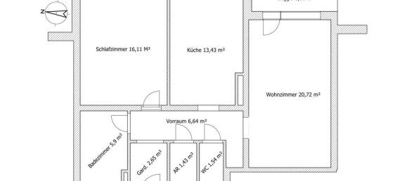Apartamento de 1 dormitorio en Bruck-Murzzuschlag, Austria No. 224056 14