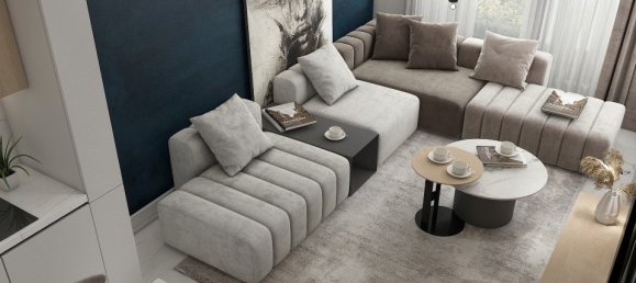 Квартира 1+1 в Аланья, Турция № 12651 11