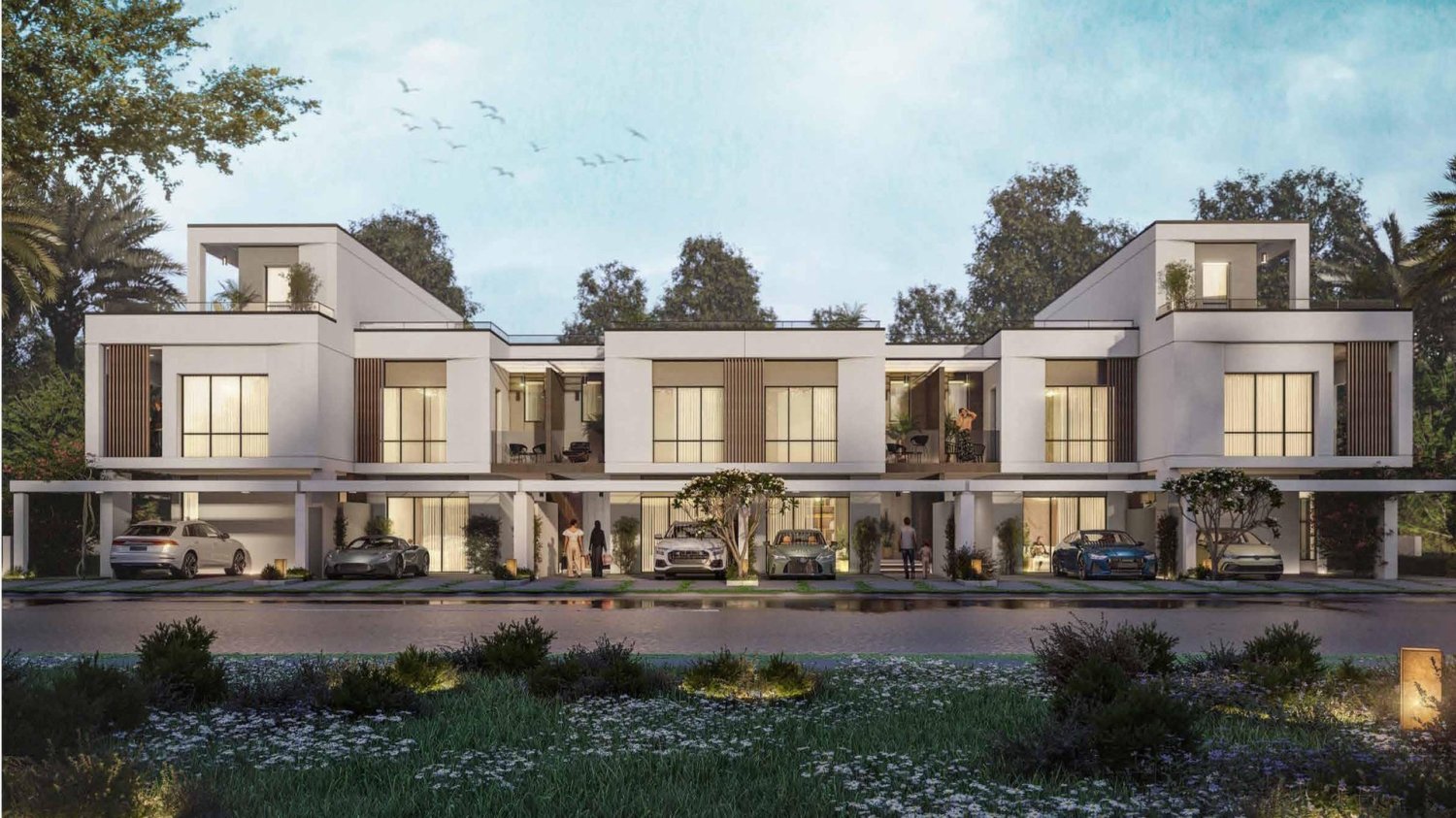 Вилла с 4 спальнями в Riverside, Дубай Инвестмент Парк, ОАЭ № 62662