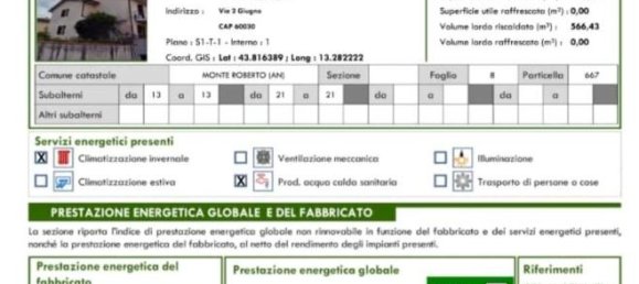 7 rooms House in Monte Roberto, Italy No. 15133 36