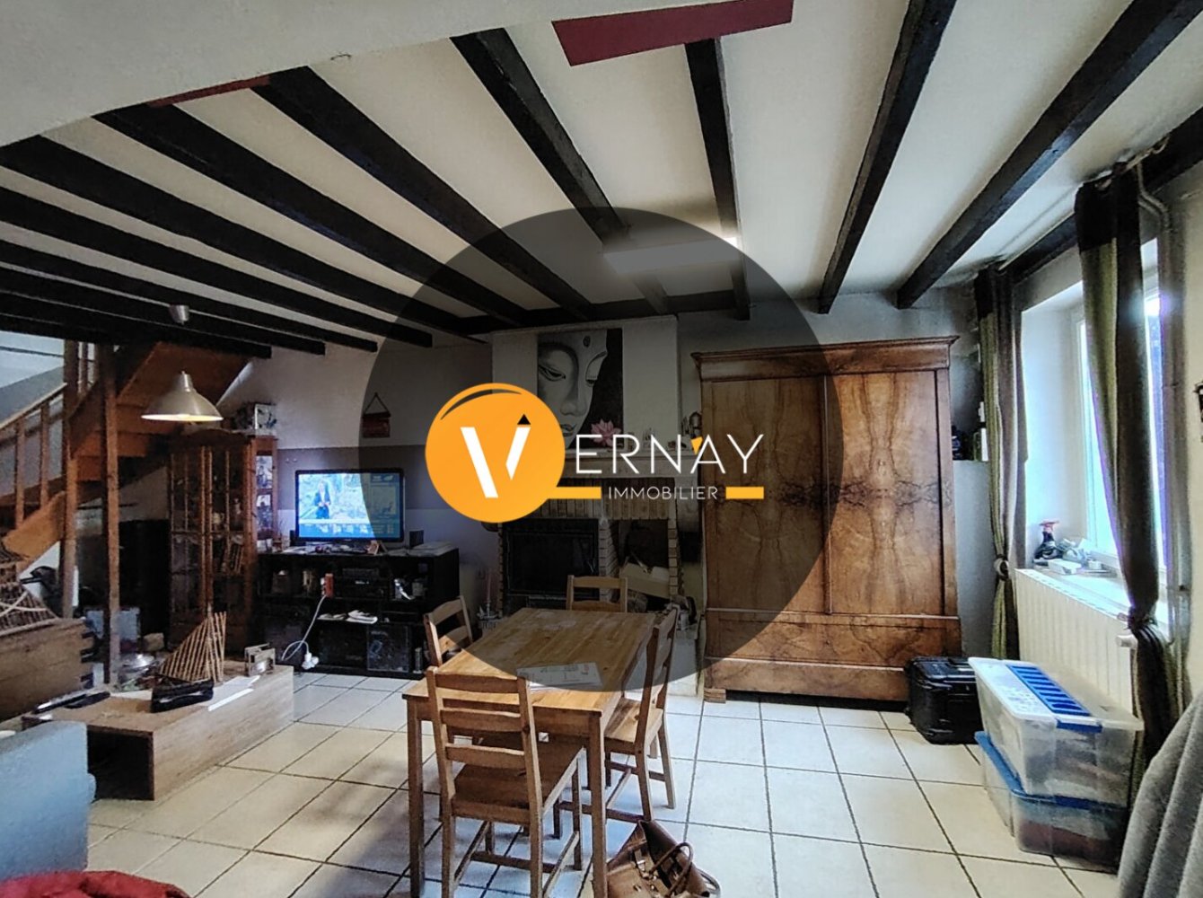 3 غرف نوم تاون هاوس في Diemoz, France رقم 355437