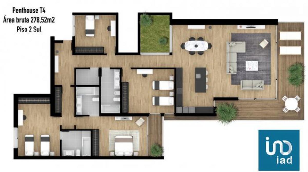 4 bedrooms Apartment in Funchal, Portugal No. 1040