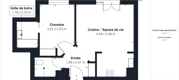 1 chambre Appartement à Suresnes, France No. 325922 13