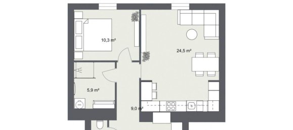 Apartamento de 2 habitaciónes en Klosterneuburg, Austria No. 167518 21