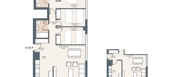 3 dormitorios apartamento en venta en Alicante, Comunidad Valenciana, Spain № 365072 3