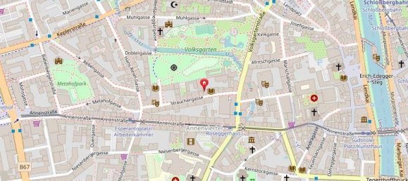 Квартира с 2 комнатами в Ленд, Австрия № 46891 6