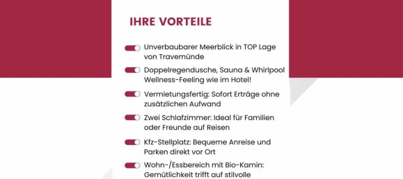 2 Schlafzimmer Wohnung in Lübeck, Germany, Nr. 358321 2