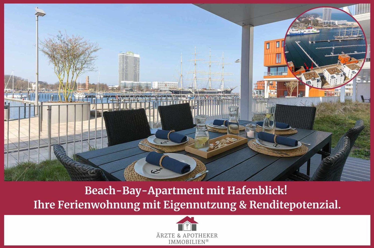 2 Schlafzimmer Wohnung in Lübeck, Germany, Nr. 358321