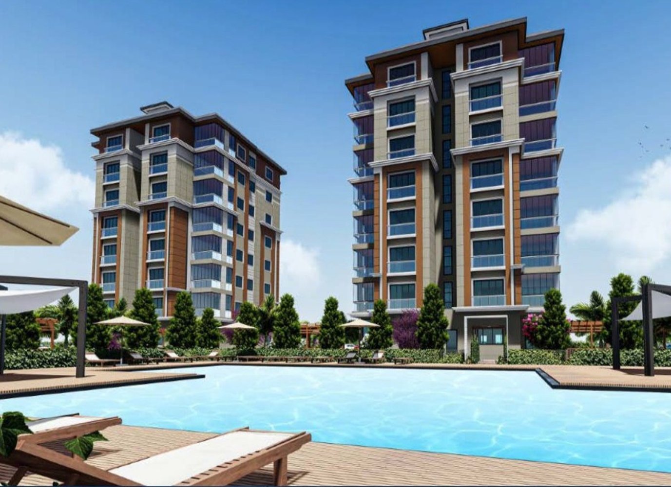 Apartment 2+1 in Mersin, Turkey No. 30761
