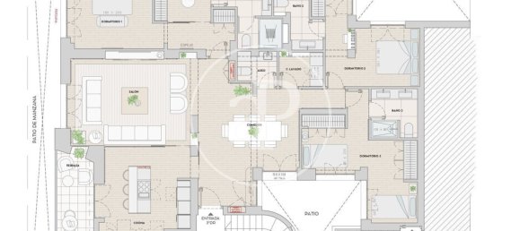 Apartamento de 3 dormitorios en Madrid, Spain No. 125469 12