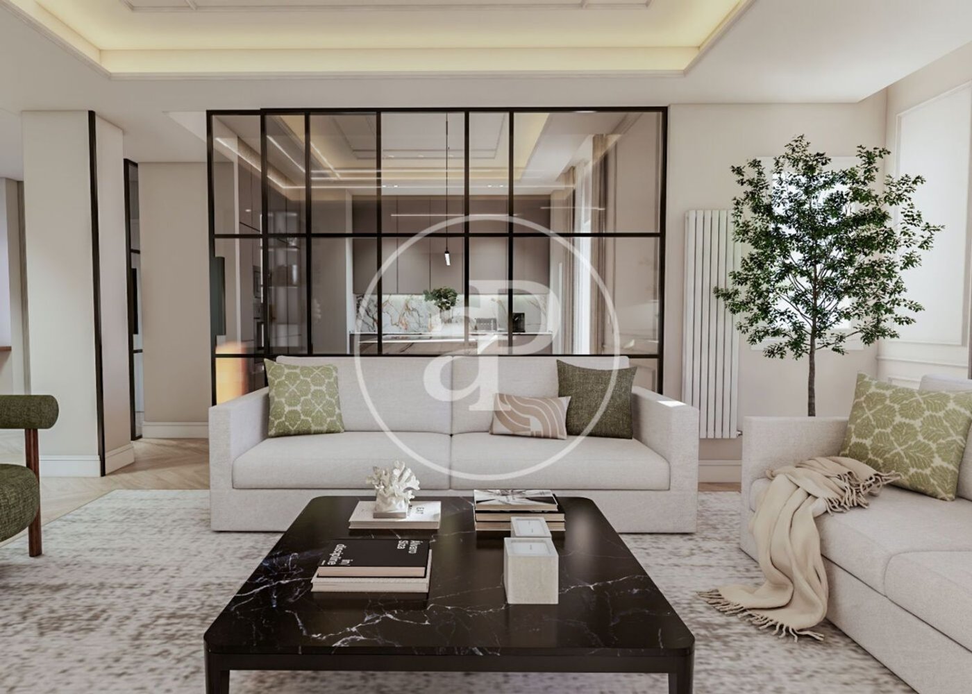 Apartamento de 3 dormitorios en Madrid, Spain No. 125469