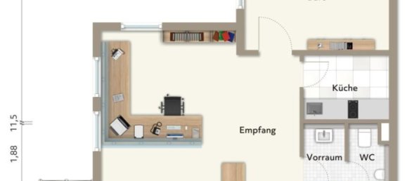 Oficina de 2 habitaciónes en Roth, Germany No. 271250 14