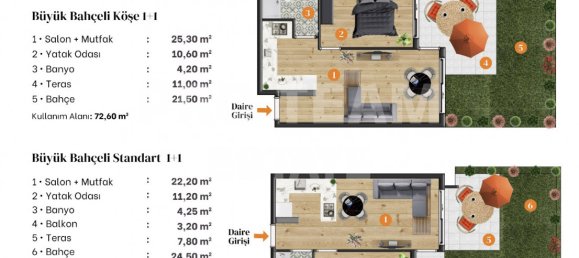 2 rooms Apartment in Muratpasa, Turkey No. 15956 13