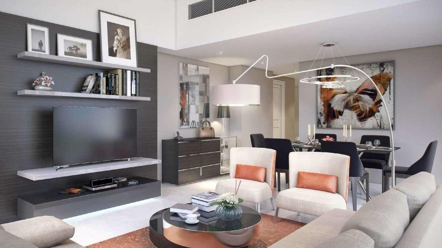  شقة في KIARA, داماك هيلز (أكويا باي داماك), UAE 45.71متر مربع رقم 61878