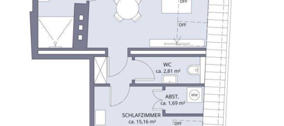 Apartamento de 2 divisões em Penzing, Austria N.º 249449 15