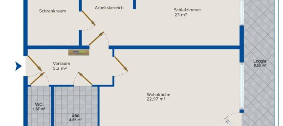 2 rooms Apartment in Vienna, Austria No. 190327 12