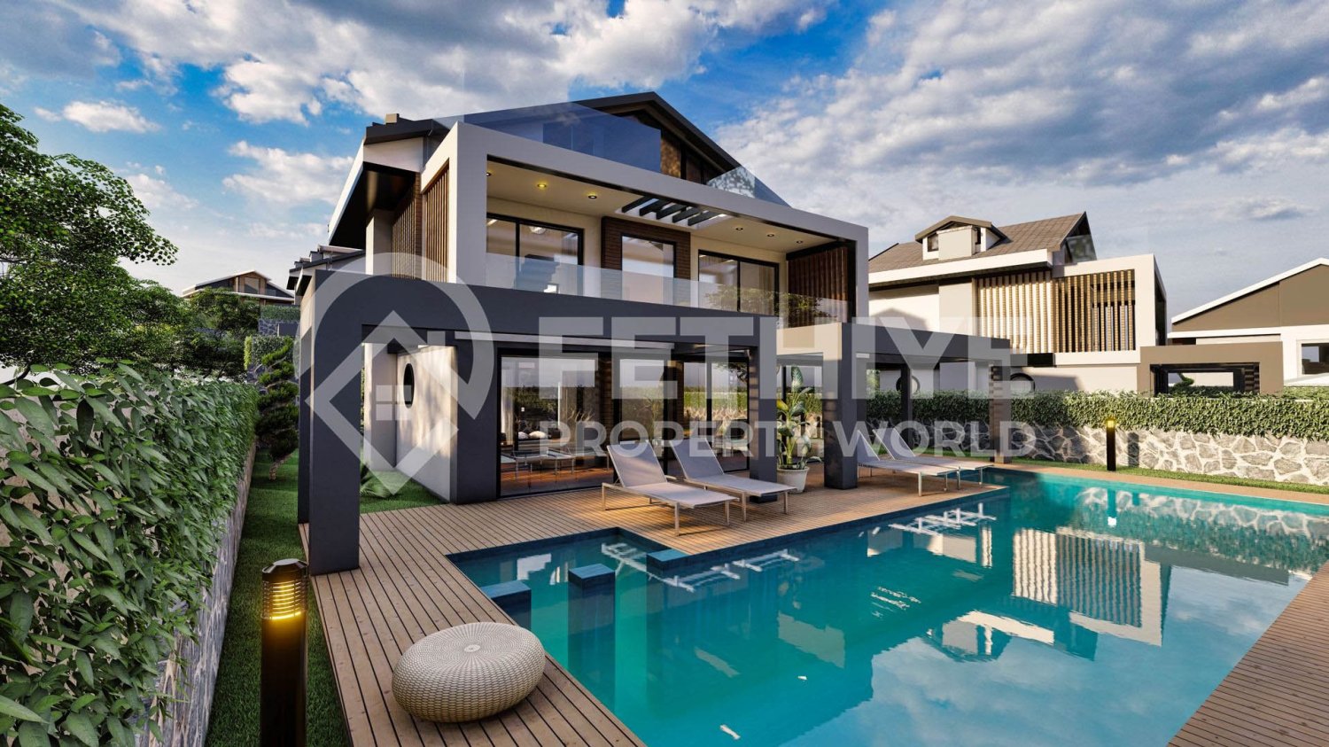 Villa 4+1 in Oludeniz, Turkey No. 22712