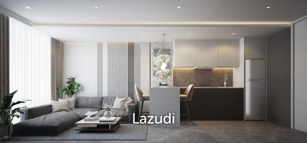 Apartamento com 1 quarto em condomínio em Bang Lamung, Thailand N.º 18569