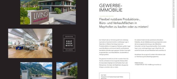 Gewerbliche Immobilie in Mayrhofen, Austria 1971m², Nr. 104954 2
