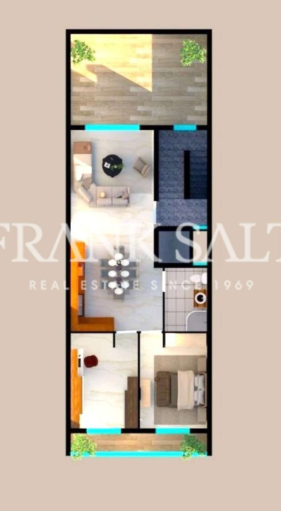 3 غرف نوم شقة في Zabbar, Malta رقم 431