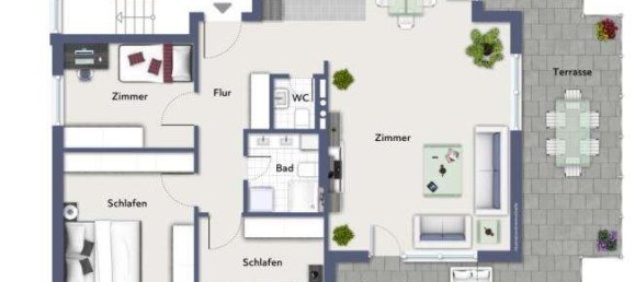 3 bedrooms Penthouse in Goppingen, Germany No. 38025 2