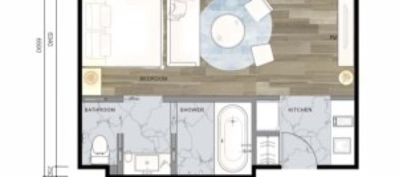 Apartamento com 1 quarto em condomínio em Rawai, Thailand N.º 12428 9