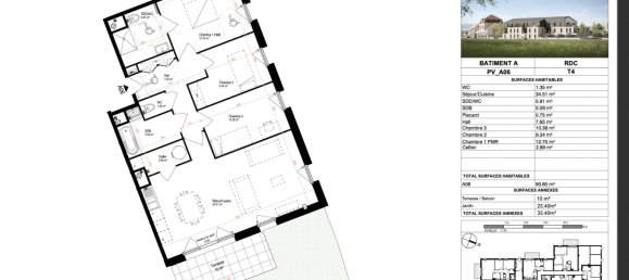 3 chambres Appartement à Phalempin, France No. 73493 2