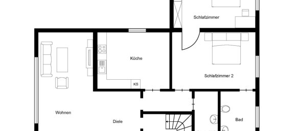 5 chambres Maison de ville à Rhein-Sieg, Germany No. 230988 13