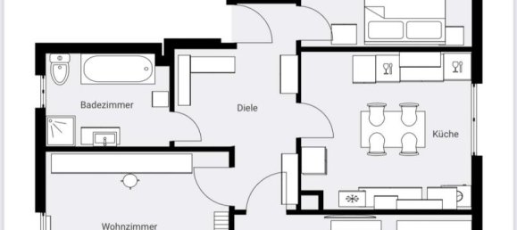 Квартира с 2 спальнями в Гельзенкирхен, Германия № 58683 7